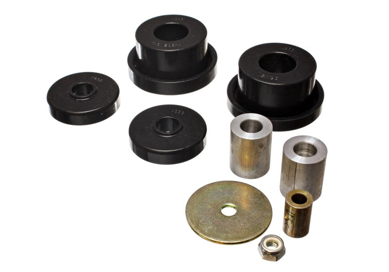 Energy Suspension 08-10 Chrysler Challenger/07-10 Charger RWD Black Rear Diff Mount Bushing Set - Racecraft Industries