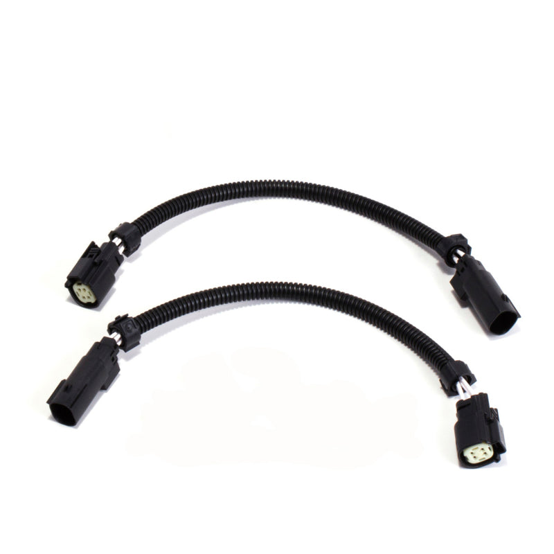 BBK 2015 Mustang GT V6 6-Pin Front O2 Sensor Wire Harness Extensions 12 (pair) - Racecraft Industries