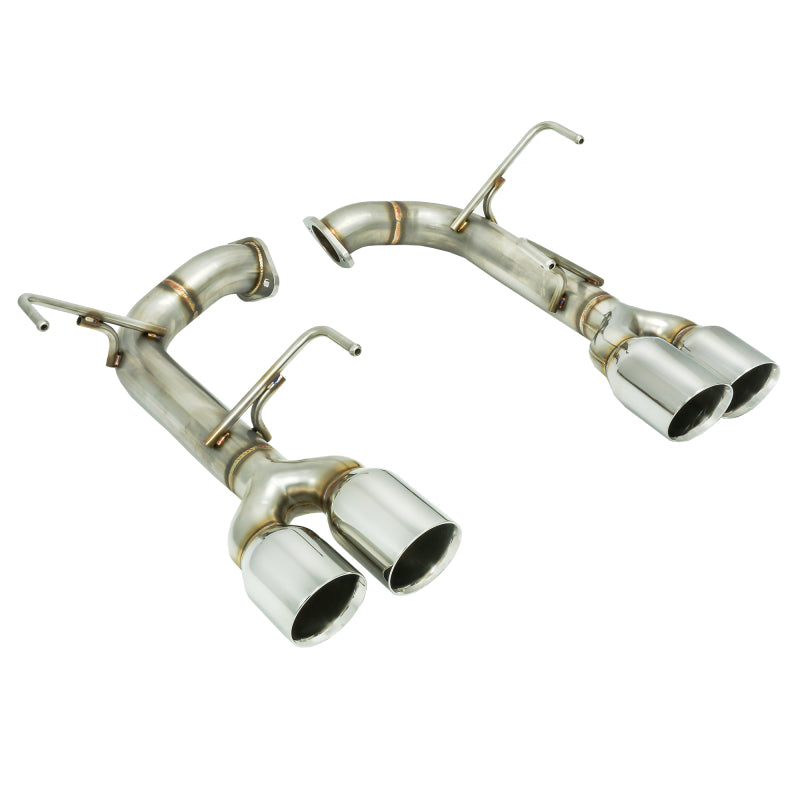 Remark 2015+ Subaru WRX/STI VA Axle Back Exhaust w/Stainless Steel Double Wall Tip - Racecraft Industries