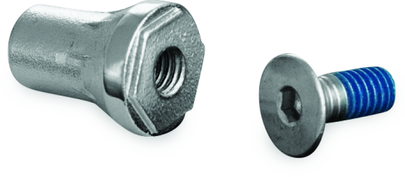 Kuryakyn Replacement Tapered Peg Mount With Screw Chrome - Racecraft Industries