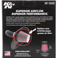 K&N Round Tapered Universal Air Filter 6in Flange ID x 7.5in Base OD x 5in Top OD x 6.5in Height - Racecraft Industries