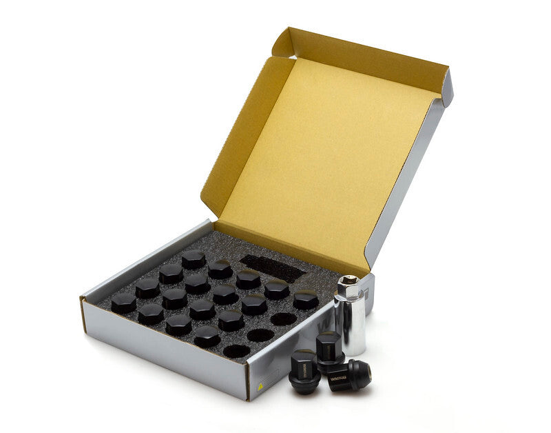 Wheel Mate WM14T Closed End Lug Nuts - QTY 20/Black - Racecraft Industries