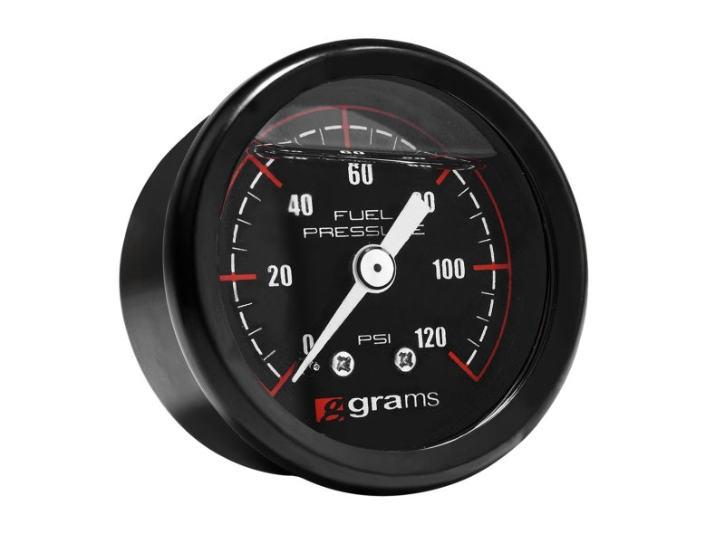 Grams Performance 0-120 PSI Fuel Pressure Gauge - Racecraft Industries