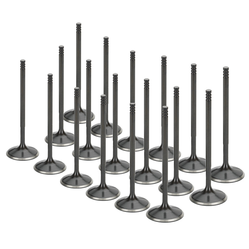 Supertech Audi/VW 1.8T 5V Black Nitrided Intake Valve - Set of 18 - Racecraft Industries