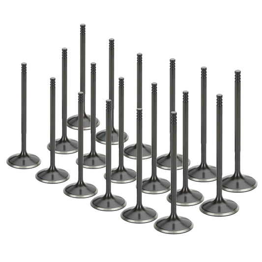 Supertech Audi/VW 1.8T 5V Black Nitrided Intake Valve - Set of 18 - Racecraft Industries