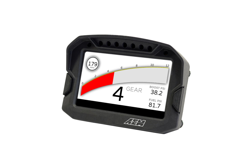 AEM CD-5LG Carbon Logging Digital Dash Display w/ Internal 10Hz GPS & Antenna - Racecraft Industries