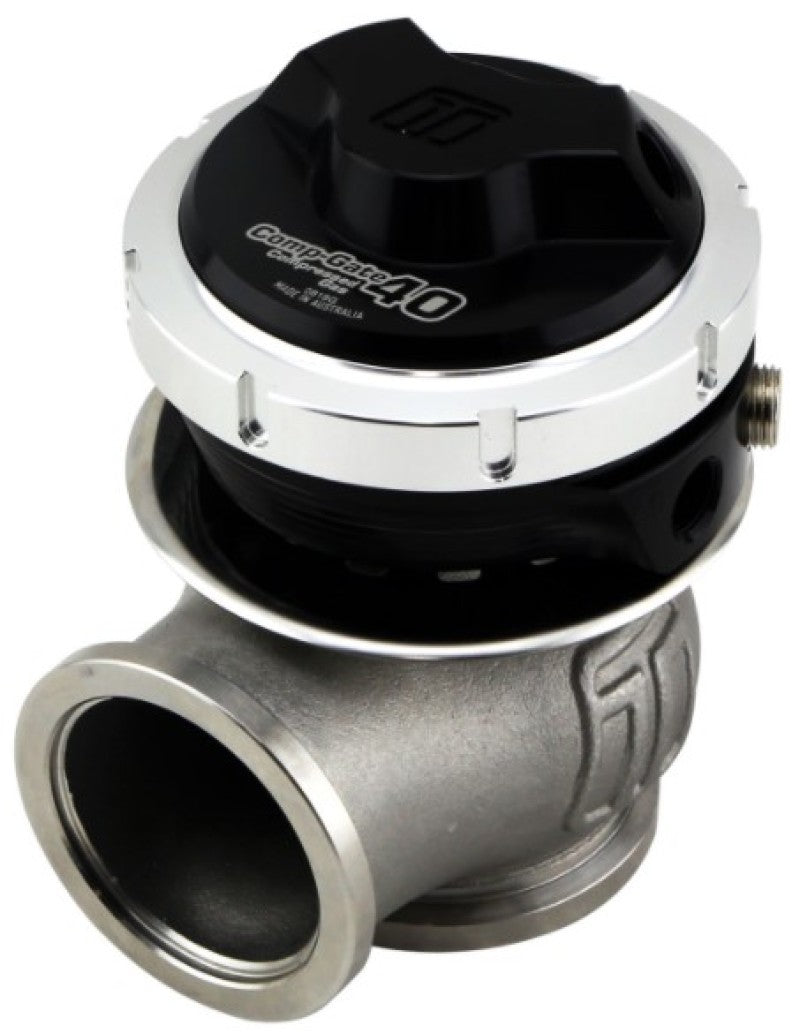 Turbosmart WG40 Gen V Compgate 40mm - 5 PSI Black - Racecraft Industries