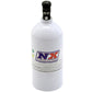Nitrous Express 2.5lb Bottle w/Motorcycle Valve (4.38 Dia x 12.37 Tall) - Racecraft Industries