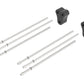 Borla Hanger & Isolator Kit - 6 Hanger Rods & 2 Rubber Isolators - Racecraft Industries