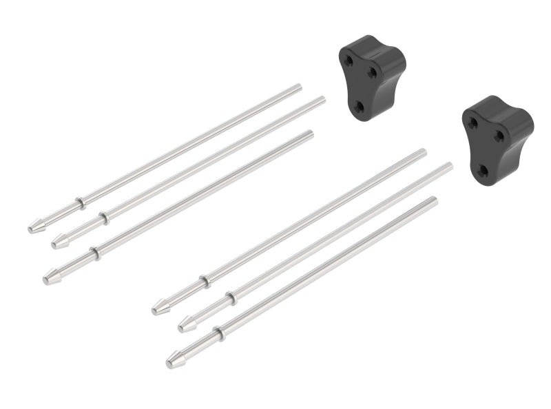 Borla Hanger & Isolator Kit - 6 Hanger Rods & 2 Rubber Isolators - Racecraft Industries