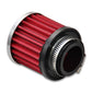 Vibrant Crankcase Breather Filter w/ Chrome Cap 1.5in 38mm Inlet ID - Racecraft Industries