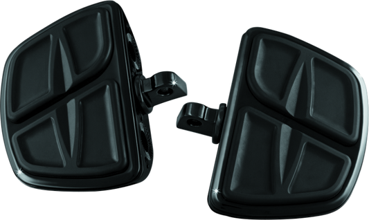 Kuryakyn Kinetic Mini Boards With Adapter Black - Racecraft Industries