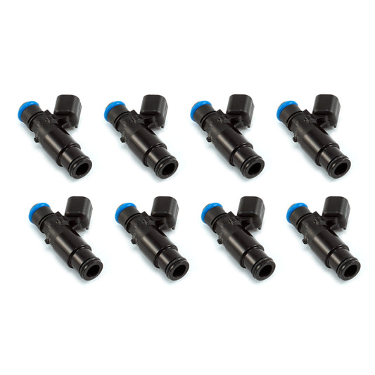 Injector Dynamics 1340cc Injector - 48mm Length - 14mm Top - 14mm Black Bottom Adaptor (Set of 8) - Racecraft Industries