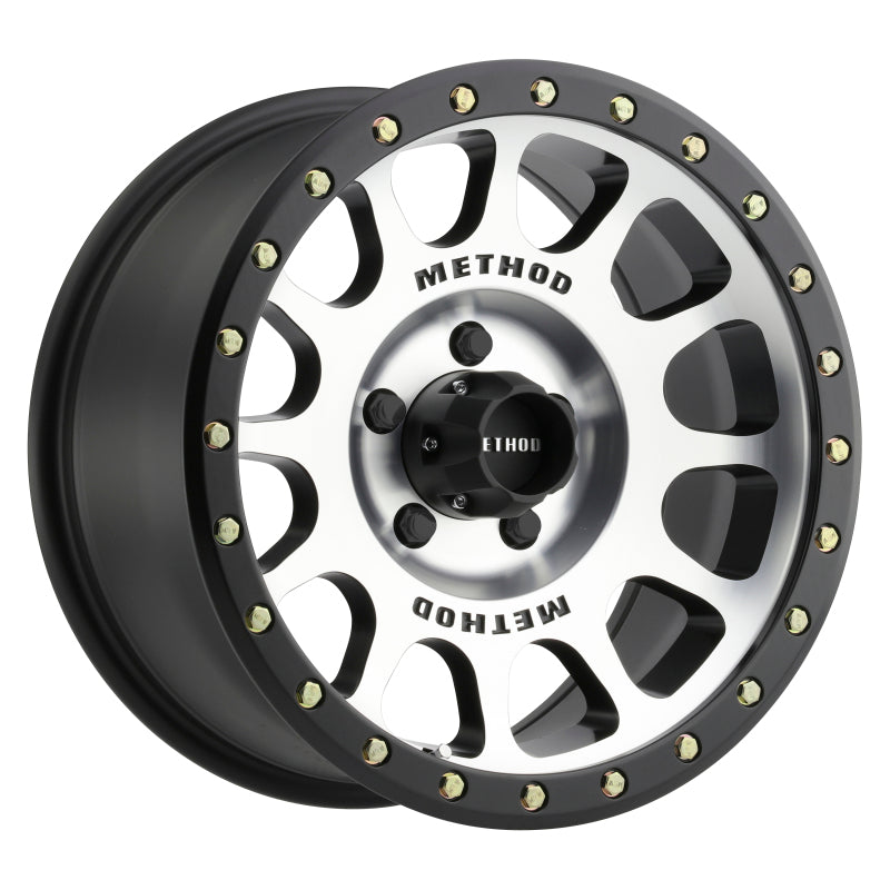 Method MR305 NV 17x8.5 0mm Offset 5x5.5 108mm CB Machined/Black Street Loc Wheel - Racecraft Industries