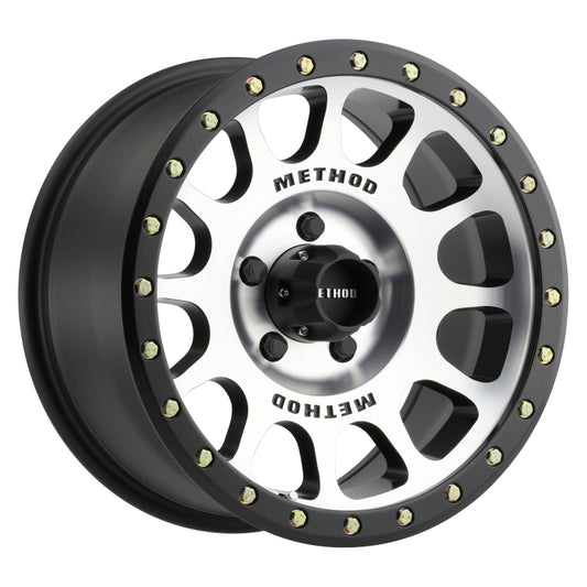 Method MR305 NV 18x9 +25mm Offset 5x150 116.5mm CB Machined/Black Street Loc Wheel - Racecraft Industries