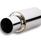 Vibrant TPV Turbo Round Muffler (17in Long) with 4in Round Tip Straight Cut - 3in inlet I.D. - Racecraft Industries