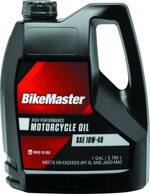 BikeMaster 10W40 Performance Oil - Gallon - Racecraft Industries