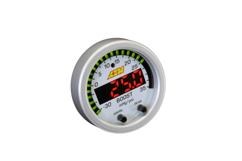 AEM X-Series Boost Pressure -30inHg 35psi Gauge - Racecraft Industries