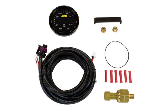 AEM X-Series Pressure 0-100psi Gauge Kit - Racecraft Industries