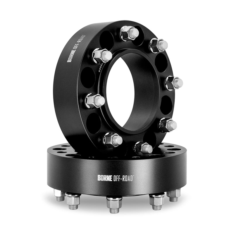 Borne Off-Road Wheel Spacers - 6x139.7 - 93.1 - 30mm - M12 - Black - Racecraft Industries