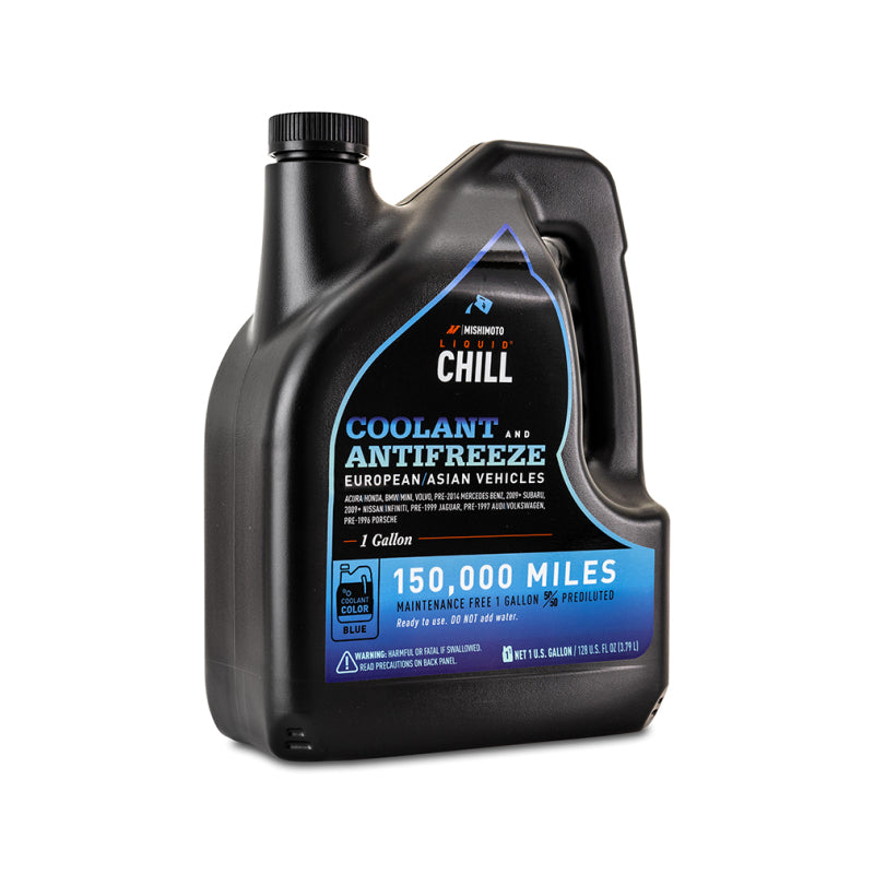 Mishimoto Liquid Chill EG Coolant, European/Asian Vehicles, Blue - Racecraft Industries