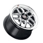 Weld S107 17X11 Laguna 5X127 ET-44 BS4.25 Gloss Black MIL Dia 78.1 - Racecraft Industries
