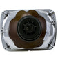 Hella Vision Plus 8in x 6in Sealed Beam Conversion Headlamp - Single Lamp - Racecraft Industries