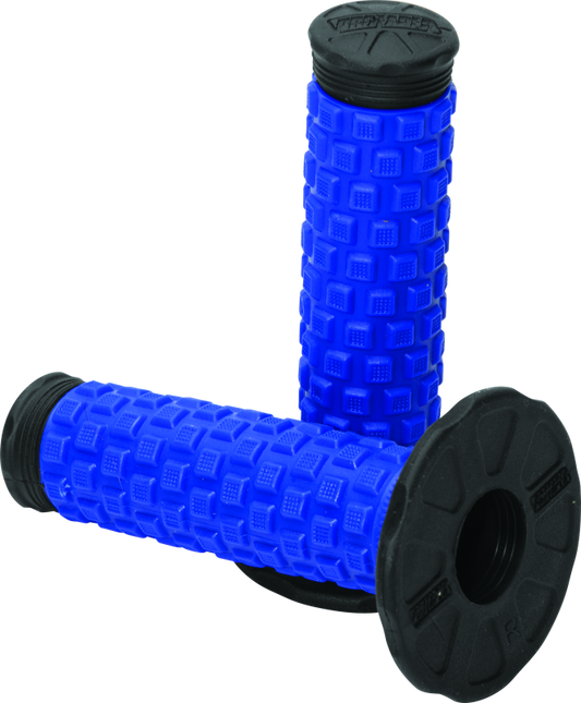 ProTaper Pillow Top Grips - Blue/Black - Racecraft Industries