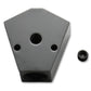 Vibrant Billet Aluminum Y-Block Fitting with 1/8in NPT Port - 1/2in NPT x 1/2in NPT x 1/2in NPT - Racecraft Industries