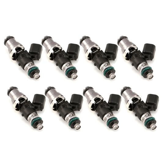 Injector Dynamics 1340cc Injectors - 48mm Length - 14mm Grey Top - 14mm Lower O-Ring (Set of 8) - Racecraft Industries
