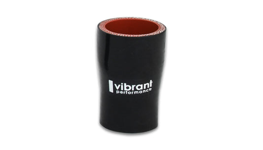 Vibrant 4 Ply Aramid Reducer Coupling 4.5in Inlet x 5in Outlet x 3in Length - Black - Racecraft Industries