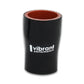 Vibrant 4 Ply Aramid Reducer Coupling 2.5in I.D. x 4in I.D. - Gloss Black - Racecraft Industries