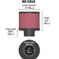 K&N 1.5in Flange ID x 3in OD x 2.5in Height Clamp On Crankcase Vent Filter - Racecraft Industries