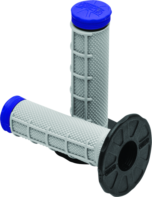 ProTaper Tri Density MX 1/2 Waffle Grips - Blue - Racecraft Industries