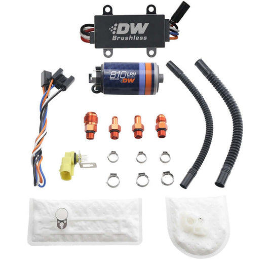 Deatschwerks DW810 Brushless 810lph In-Tank Brushless Fuel Pump w/ 9-1002 + Dual Speed Controller - Racecraft Industries