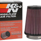 K&N Filter Universal Rubber Filter 3 Flange 4 1/2 Base inch 3 1/2 inch Top 5 3/4 inch Height - Racecraft Industries