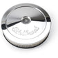Edelbrock Air Cleaner Pro-Flo Series Round Steel Top Paper Element 10In Dia X 3 5In Chrome - Racecraft Industries