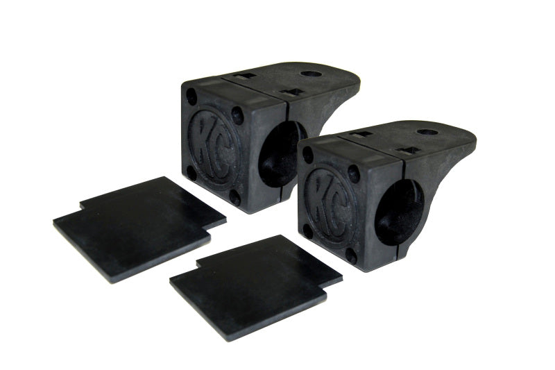KC HiLiTES Universal Tube Clamp Light Mount Bracket Set / 1.25in. to 1.5in. Bar (Pair) - Racecraft Industries