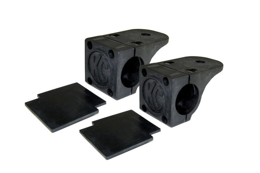 KC HiLiTES Universal Tube Clamp Light Mount Bracket Set / 1.25in. to 1.5in. Bar (Pair) - Racecraft Industries