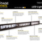 Diode Dynamics 42 In LED Light Bar Single Row Straight Clear Combo Each Stage Series - Racecraft Industries