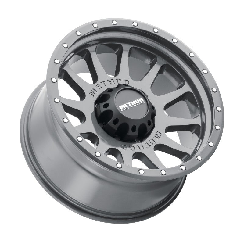 Method MR605 NV 20x10 -24mm Offset 8x170 124.9mm CB Gloss Titanium Wheel - Racecraft Industries