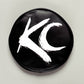KC HiLiTES 6in. Round Soft Cover (Pair) - Black w/Yellow KC Logo - Racecraft Industries