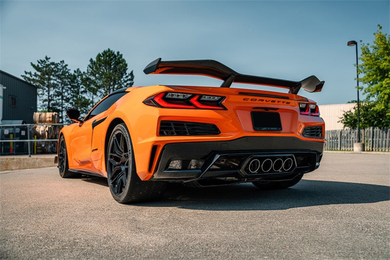 Corsa 23-24 Chevrolet Corvette C8 Z06 3in Valved Cat-Back Exhaust Muffler Delete Track Systemw/o Tip - Racecraft Industries