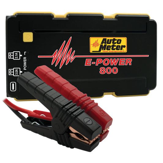 Autometer Jump Starter 12V Emergency Battery Pack 800A Peak/2220 MAH - Racecraft Industries