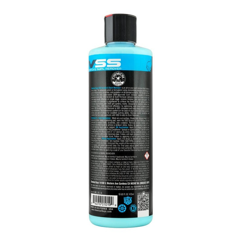 Chemical Guys VSS Scratch & Swirl Remover - 16oz - Racecraft Industries