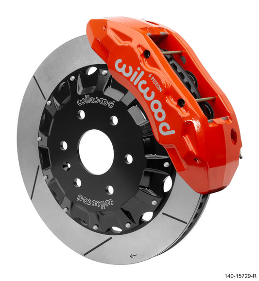 Wilwood TX6R Big Brake Truck Front Brake Kit 16in Rotor Red w/ Lines 2019 Cadillac / Chevrolet / GMC - Racecraft Industries