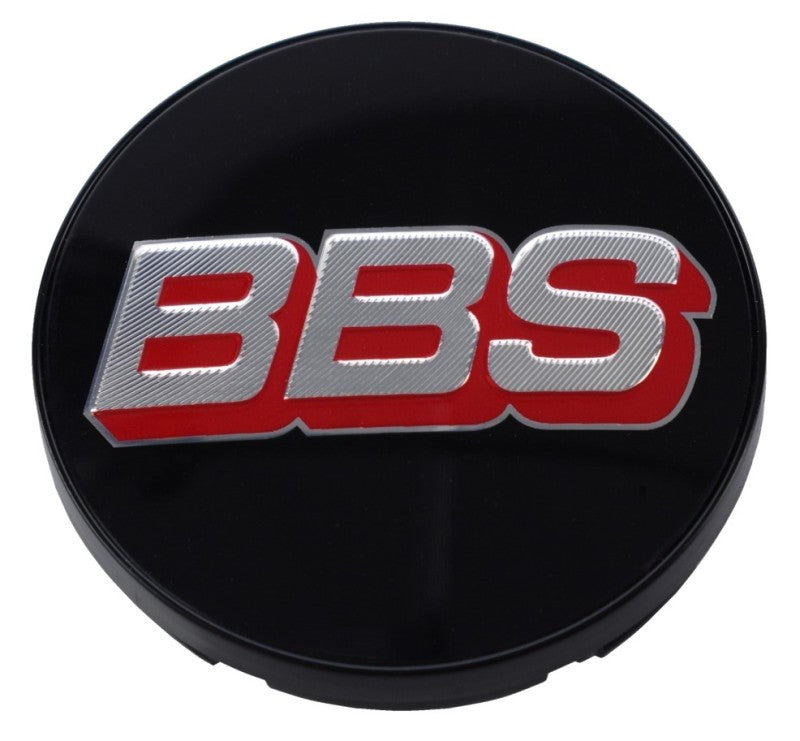 BBS Center Cap 56mm Black/Silver/Red - Racecraft Industries