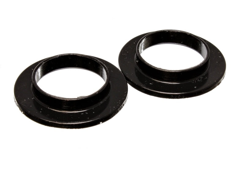 Energy Suspension Universal 2 3/16in ID 3 1/2in OD 11/16in H Black Coil Spring Isolators (2 per set) - Racecraft Industries