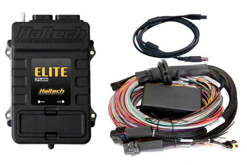 Haltech Elite 2500 Premium Universal Wire-In Harness ECU Kit - Racecraft Industries