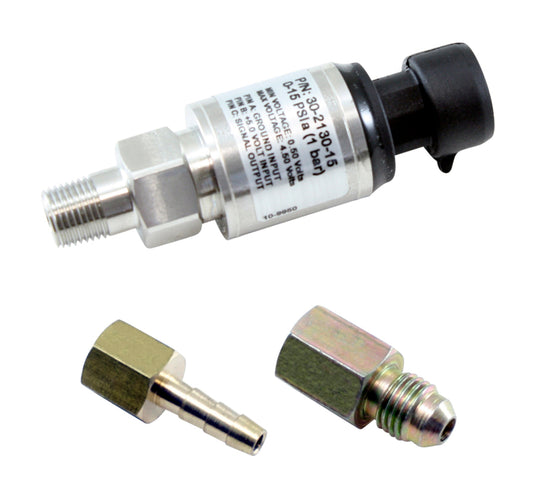 AEM 1 BAR MAP or 15 PSIA Stainless Steel Sensor Kit - Racecraft Industries